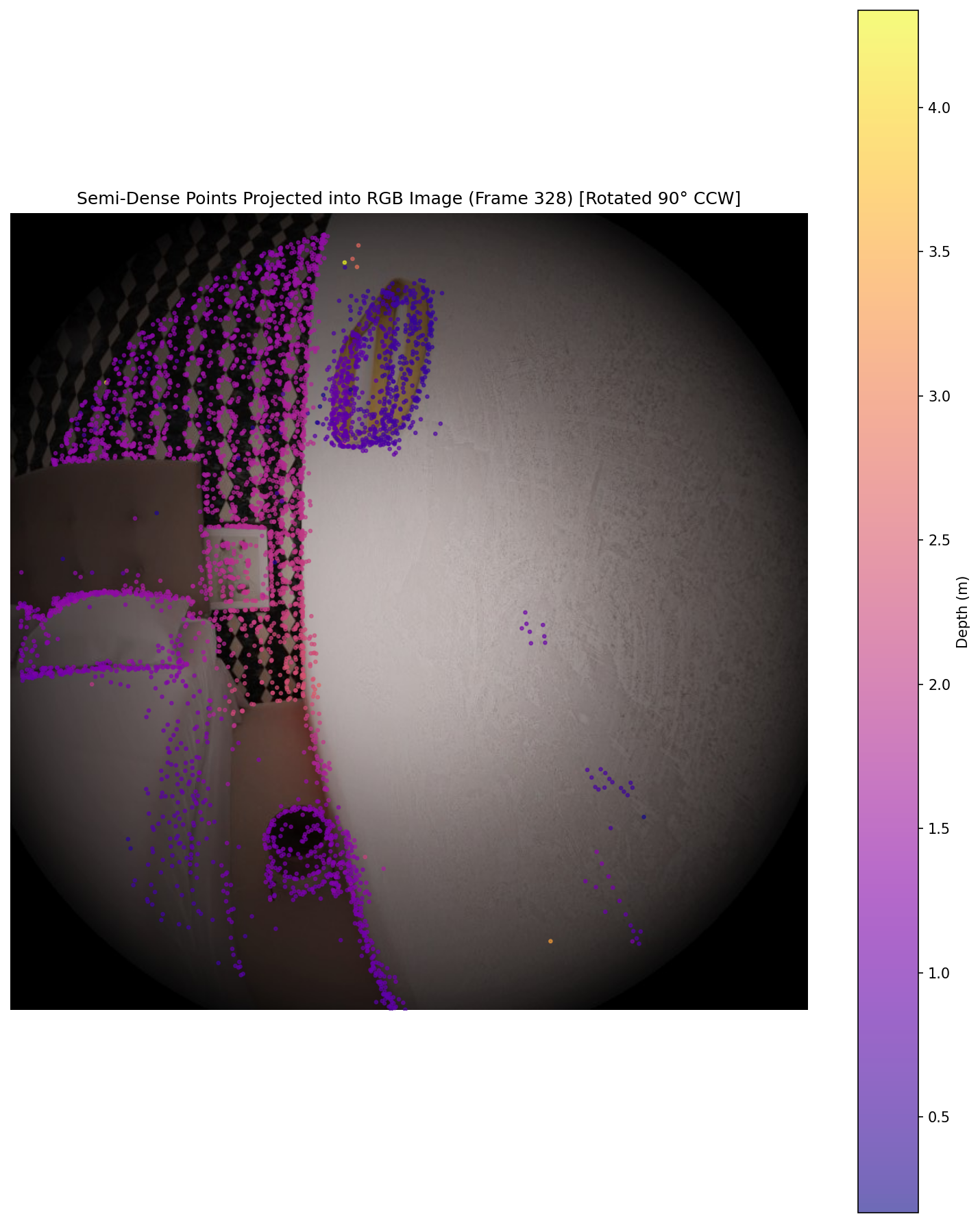 ASE Semi-Dense Point Cloud Visualization